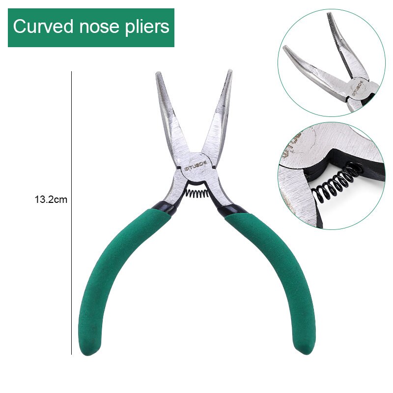 Jewelry Pliers Tools Needle Nose/Chain Nose/ Round Nose Pliers and Wire Cutter