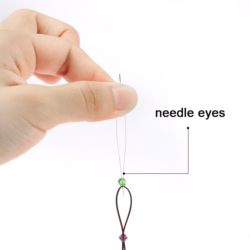 Big Eye Beading Needles 5.7cm,7.6cm,10.2cm,11.5cm,12.7cm  (5pcs)