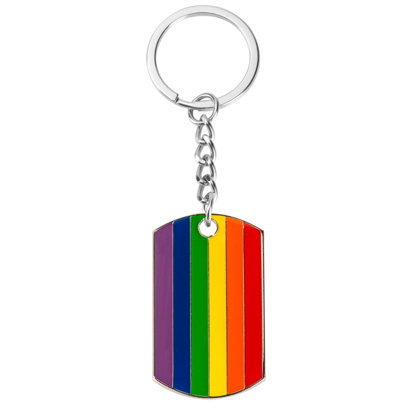 LGBTQ+ Pride Rainbow Pendants Necklaces