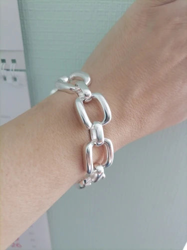 Thick Chain Bracelet 925 Sterling Silver - Magic Jewellers