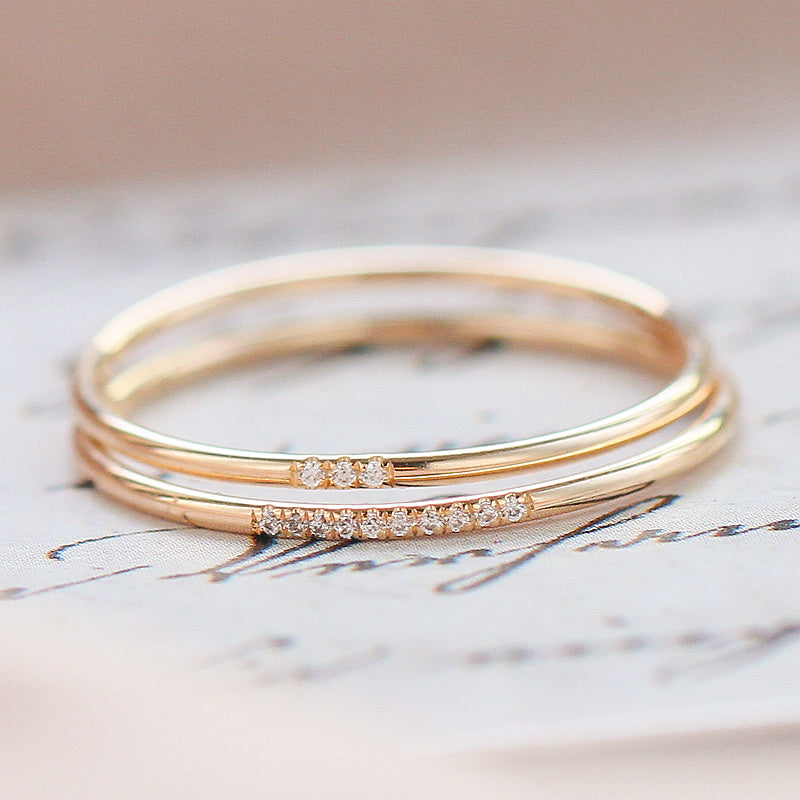 Stackable Minimalism Rings 14k Gold Filled - Magic Jewellers
